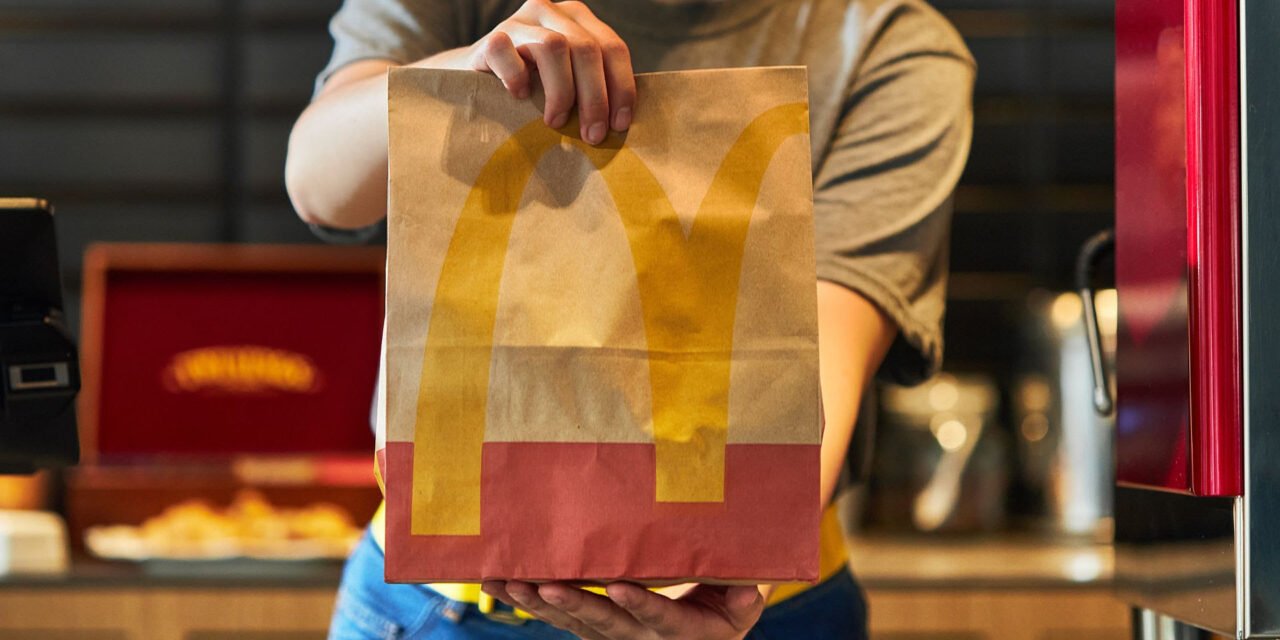 El 92.2% de los empaques de McDonalds no contienen plásticos
