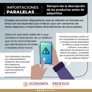 Importaciones paralelas de celulares