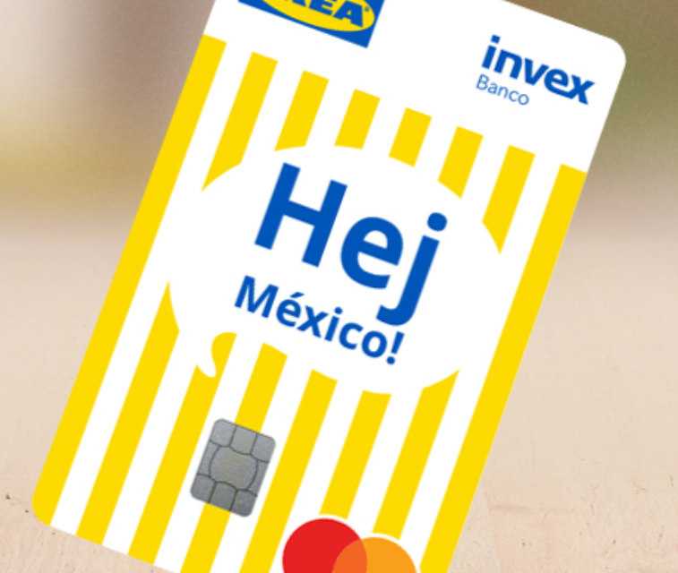 Invex e Ikea lanzan su tarjeta de crédito