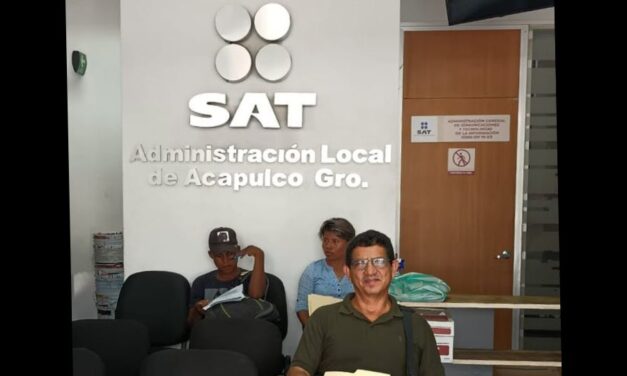 SAT no cobrará impuestos a los afectados por Otis, hasta febrero de 2024