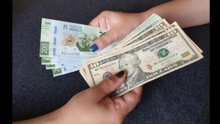 Tipo de cambio peso-dólar