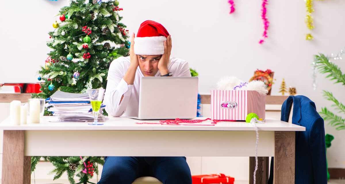 Fiestas decembrinas afectan el ánimo de los trabajadores