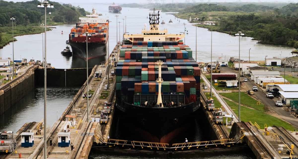 Sequía afecta cruces por el Canal de Panamá