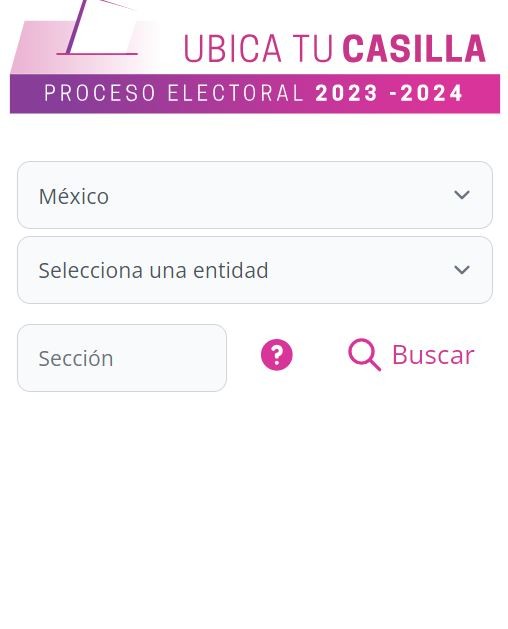 ¿Dónde me toca votar? Ubica tu casilla