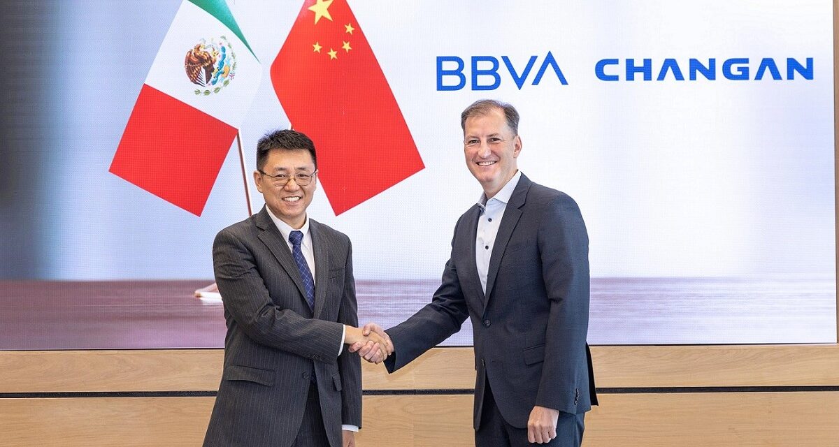 BBVA financia la expansión de autos Changan en México