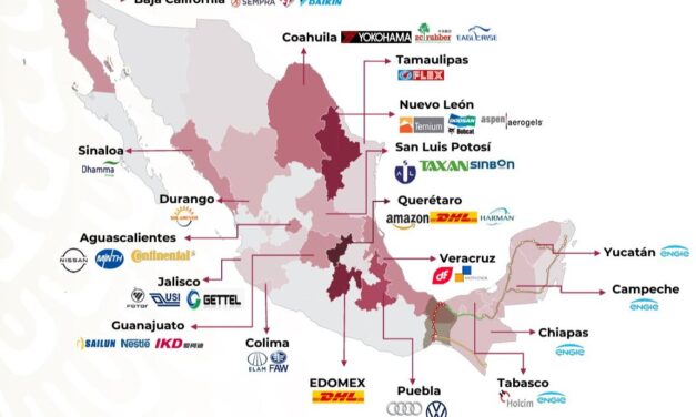 Anuncios de inversión en México superan los 48 mil mdd