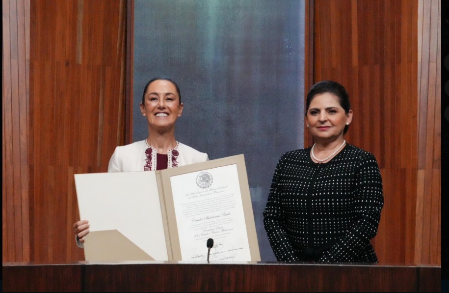 Claudia Sheinbaum   es la primera Presidenta de México; recibe constancia del TEPJF