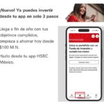 HSBC activa función para invertir desde la app