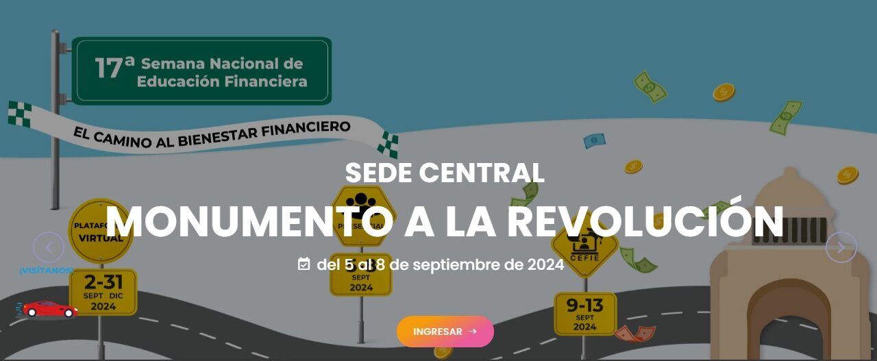 Estas son algunas actividades de la semana de educación financiera 2024, ¡chécalas!