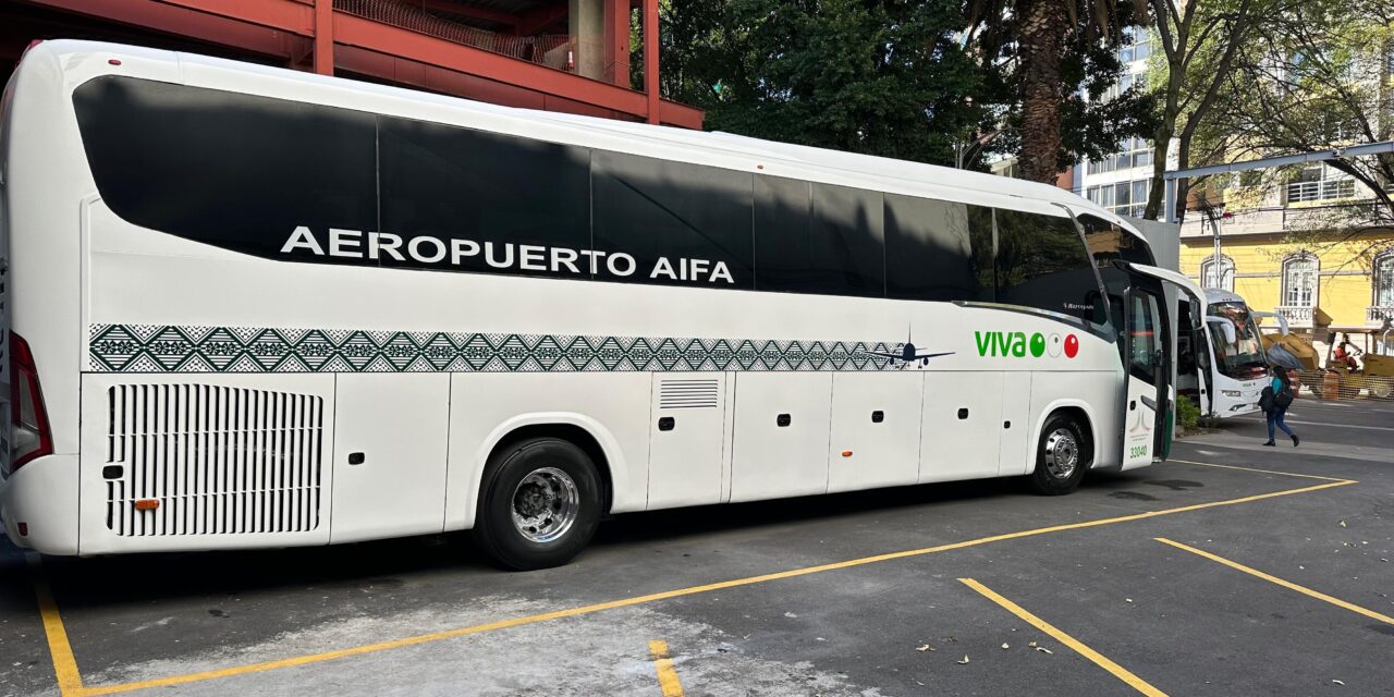 Llega al AIFA desde el Ángel de la Independencia con Vivabus