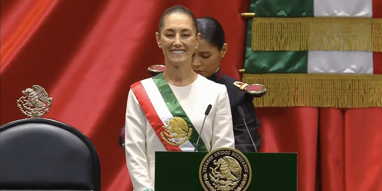 Sheinbaum asume el poder. Es la primera presidenta de México