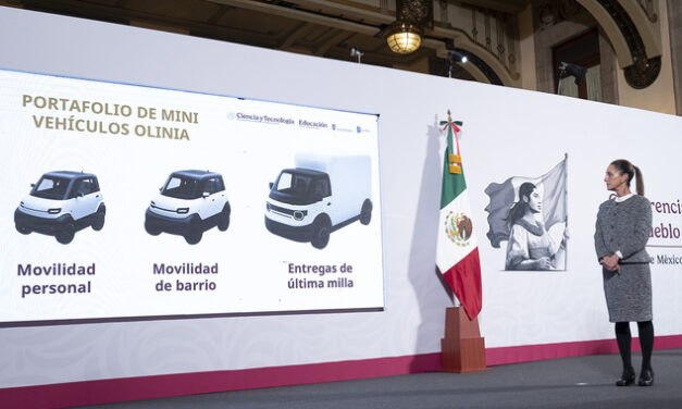 Así es Olinia, la primera armadora mexicana de mini autos eléctricos