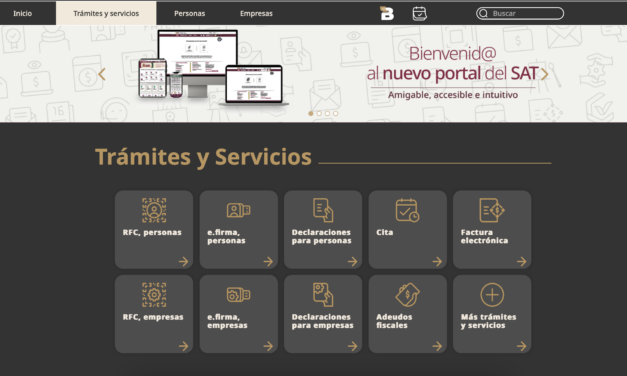 El nuevo portal del SAT ayuda a facilitar trámites