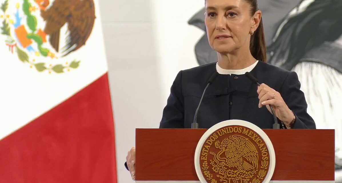 Sheinbaum presume crecimiento, descarta recesión