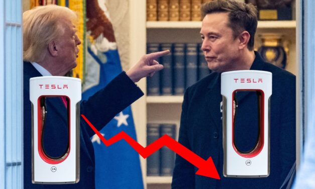 Valores de Tesla, los que más se hunden en la nueva era Trump
