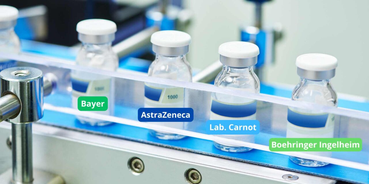 Cuatro grandes farmacéuticas invertirán 12 mil millones de pesos en el país