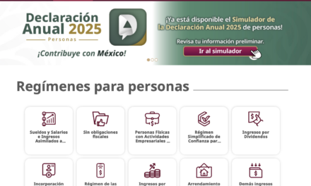 Nuevo simulador para la Declaración Anual 2025 de personas físicas