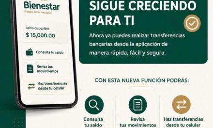 Ya puedes realizar transferencias desde el Banco del Bienestar