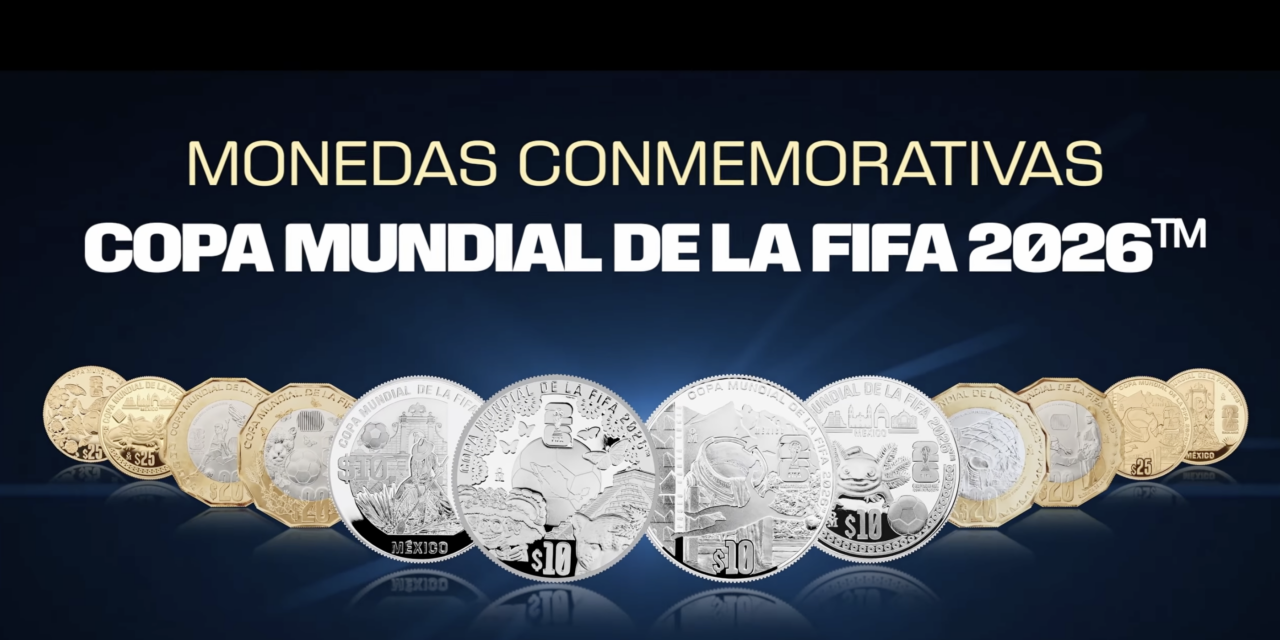 Conoce las 12 monedas conmemorativas del Mundial de Futbol