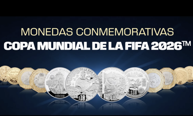 Conoce las 12 monedas conmemorativas del Mundial de Futbol
