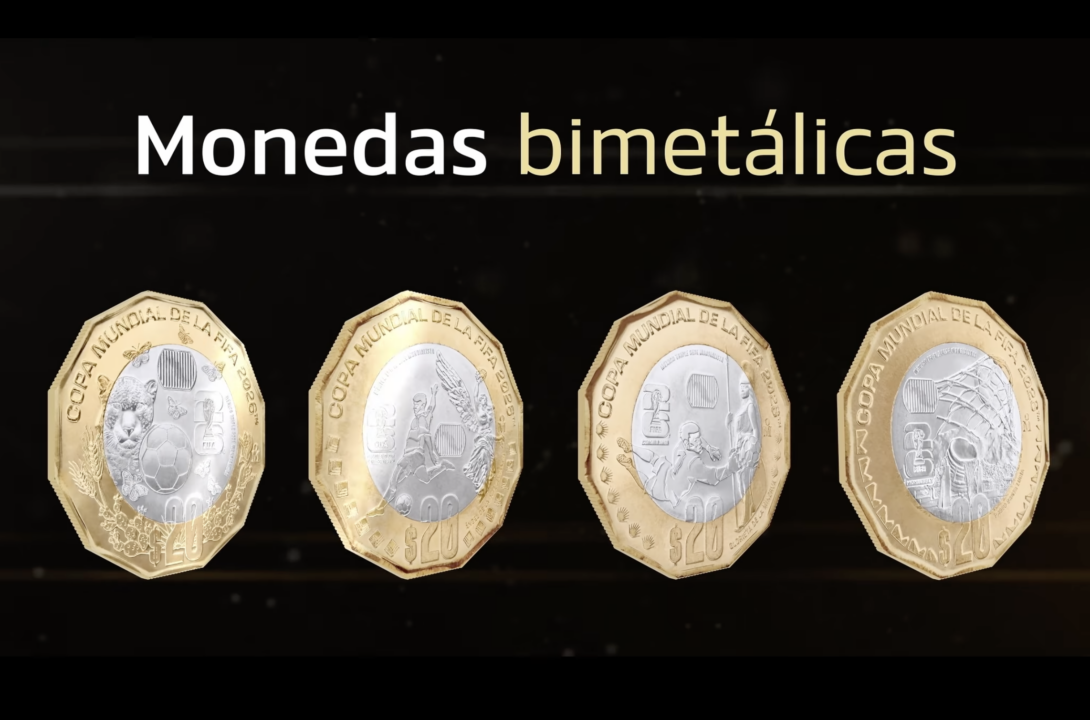 Monedas Bimetálicas de circulación Mundial FIFA 2026