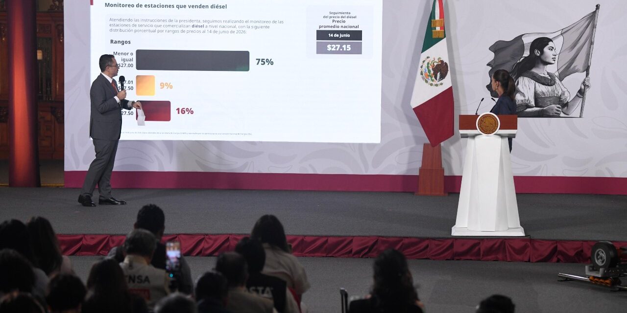 Precio de la magna, por debajo de los 24 pesos