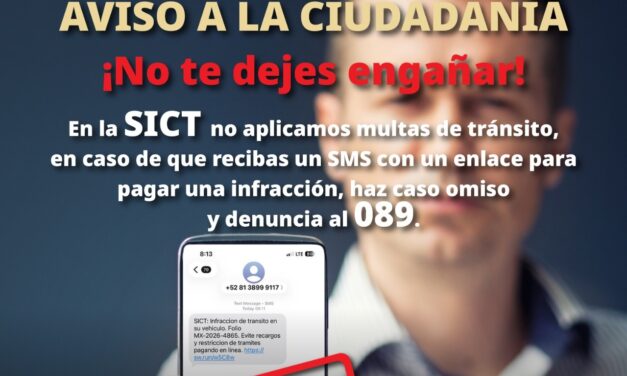 ¡Alerta de fraude! Detectan falsas multas de tránsito