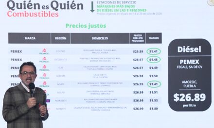 Cumple 84% de gasolineras con tope al diésel