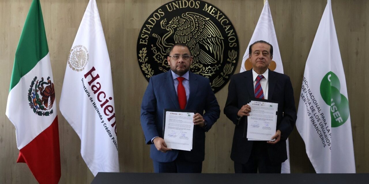 UIF y Condusef firman convenio contra el fraude
