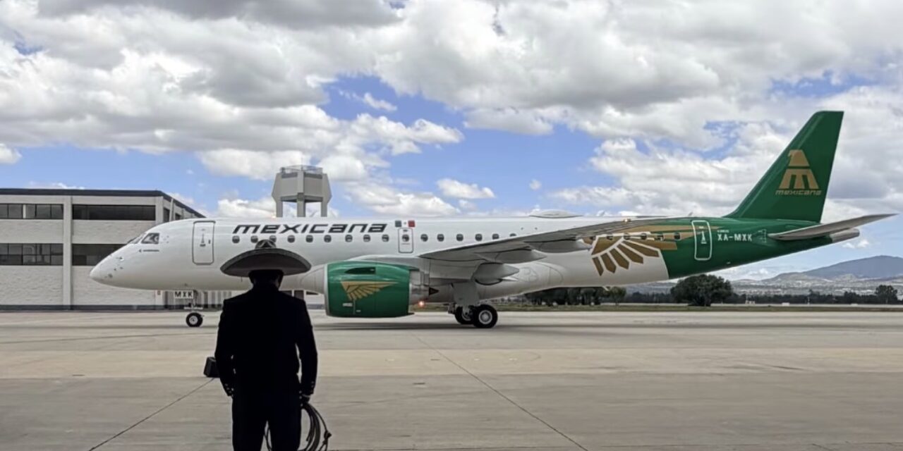 Mexicana de Aviación recibe décima aeronave, alcanza 50% de flota proyectada