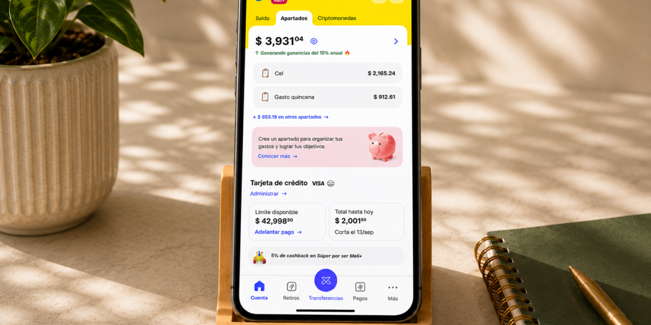 Mercado Pago da 15% de rendimientos a suscriptores de Meli+