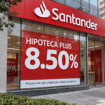 Santander reduce su tasa hipotecaria a 8.50%, la mejor del mercado