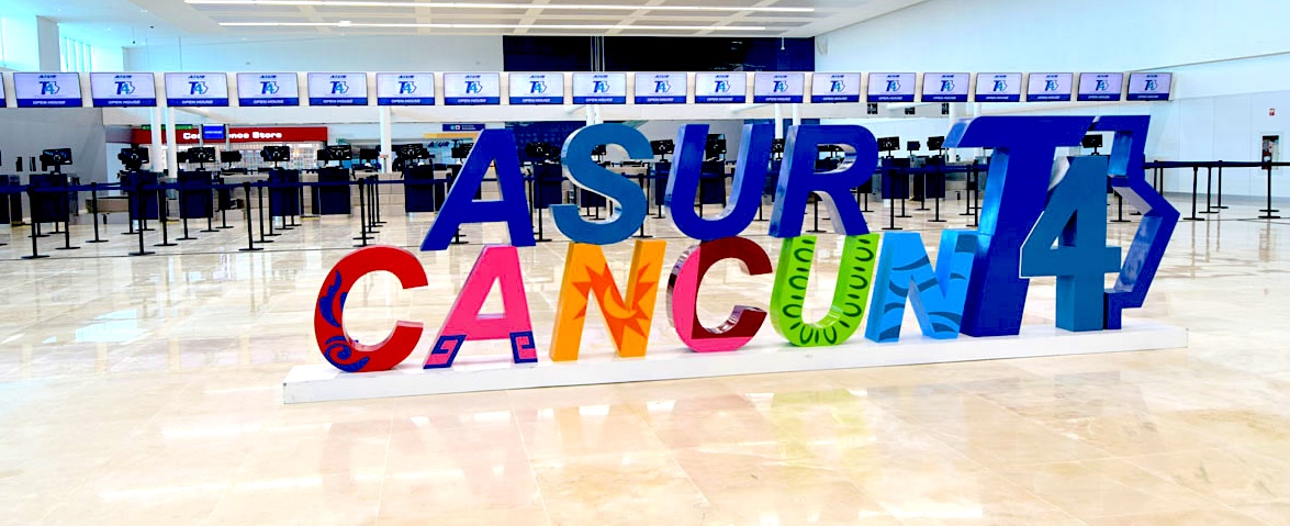 Cancelación de viajes a Cancún colapsa el valor de capitalización de Asur